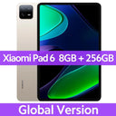 VAT Include Global Version Xiaomi Pad 6 Snapdragon® 870 Tablet 33W Fast Charging 13MP Camera 8840mAh 144Hz 11" Display  ourlum.com 8GB 256GB Gold Official Standard brazil