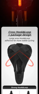 Comfortable Bicycle Gel Seat Cushion with Memory Foam Cover