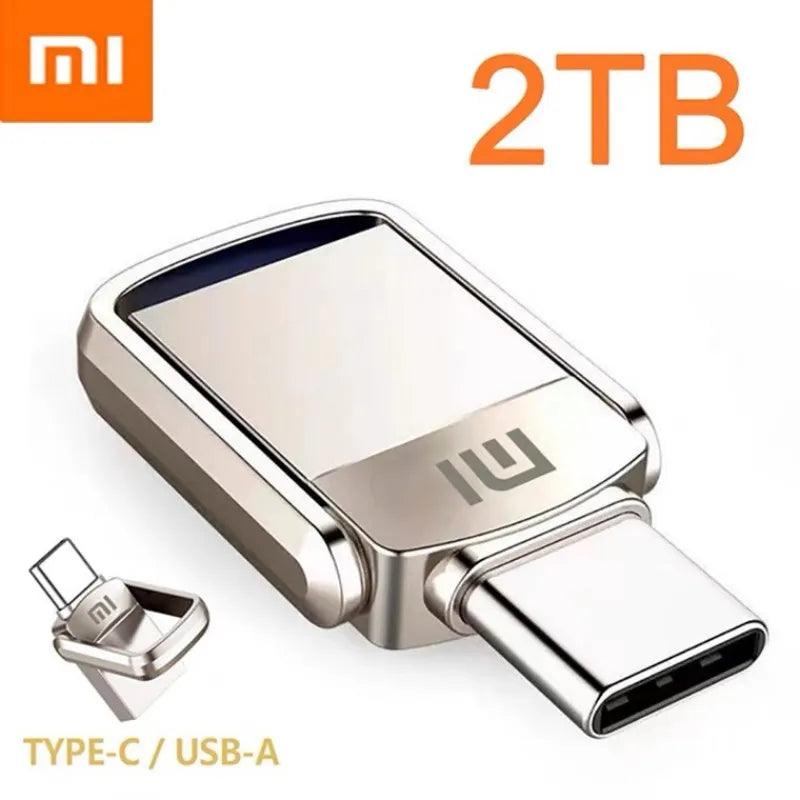 Xiaomi 2TB U Disk USB 3.1 Type-C Mobile Computer Transfer Memory Stick  ourlum.com   