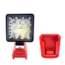 18V LED Work Light for Makita Dewalt Milwaukee Flood Lamp