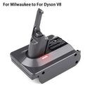 18V Battery Adapter for Dyson V6 V7 V8 Compatible With Makita Dewalt Milwaukee Bosch