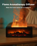 Flame Effect Ultrasonic Aroma Diffuser and Humidifier