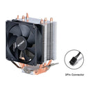 IWONGOU RGB CPU Cooler for Intel/AMD High-Performance Fan