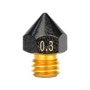 MK8 Precision PTFE Coated Nozzle Set: Smooth 3D Printing Kit  ourlum.com big head 0.3mm 5pcs 