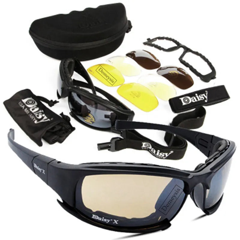 Daisy Polarized Military Sunglasses: Stylish Eye Protection for Outdoor Adventures  ourlum.com   