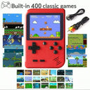 A Red Retro Classic Games Handheld Console With 400 Games