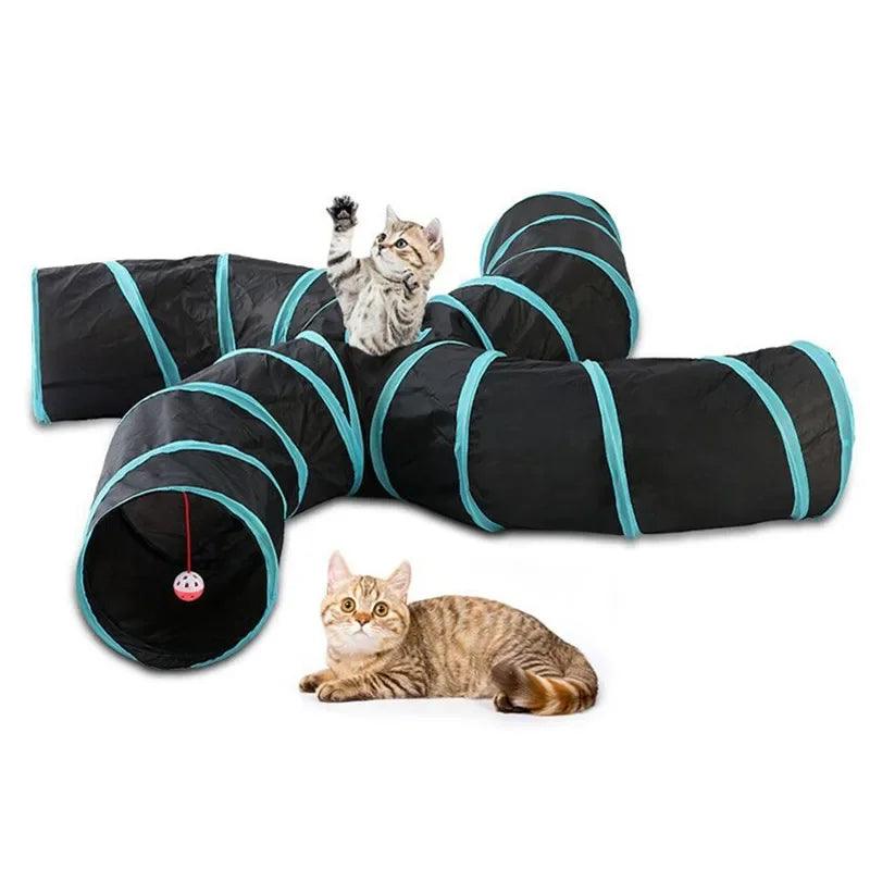 Cat Tunnel Tube: Fun Kitty Toy for Endless Entertainment  ourlum.com   