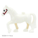 Big Farm Animals Building Blocks Set: Creative Educational Toy Blocks  ourlum.com White horse  