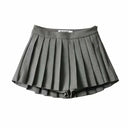 Vintage Pleated Mini Skirts Stylish Korean Tennis Fashionista