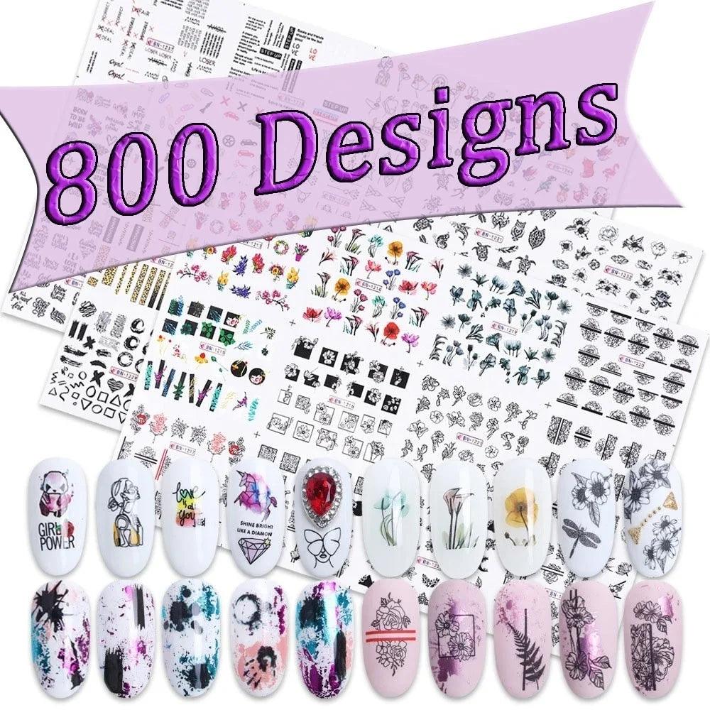 800 Designs  Nail Sticker  ourlum.com Default Title  