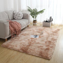 Gray Carpet for Living Room Plush Rug Soft Velvet Mats