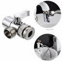 Faucet Splitter Diverter Valve Connector for Kitchen Shower