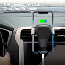 Gravity Car Holder: Secure Air Vent Mount for Smartphone GPS  ourlum.com   