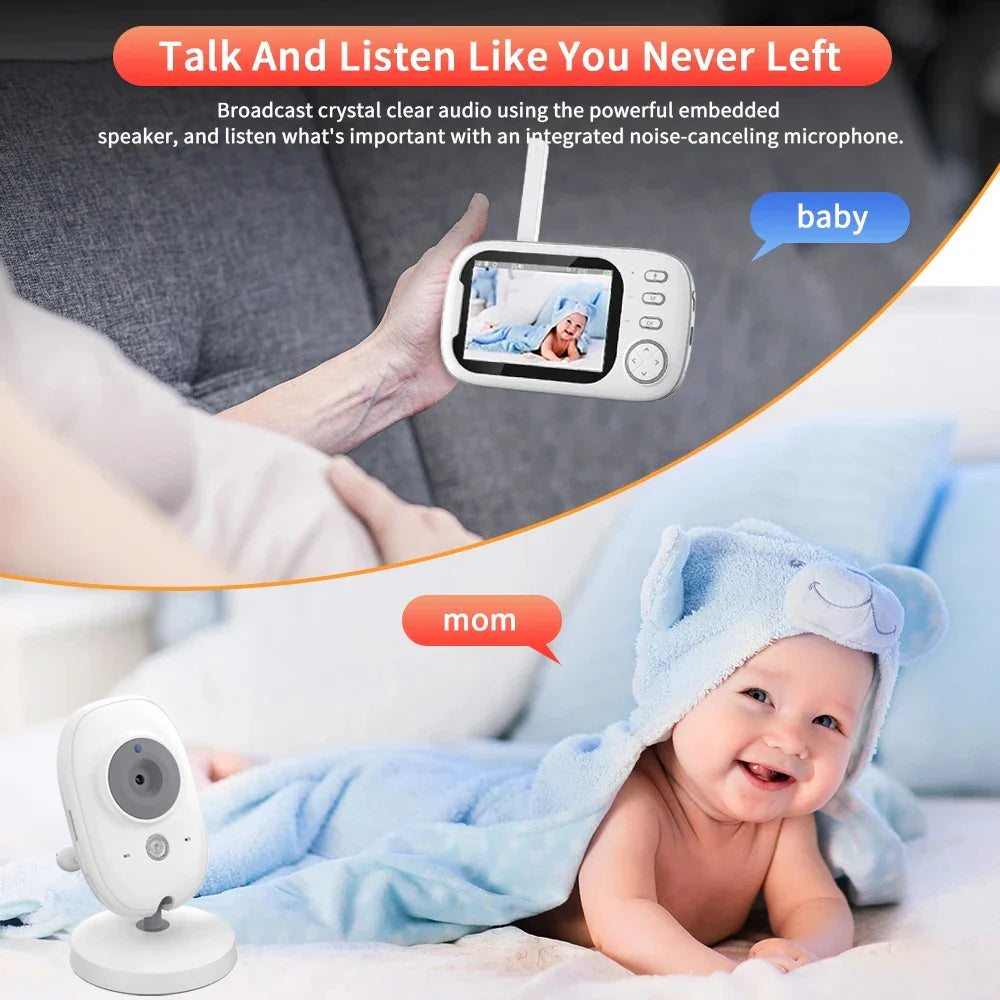 Cdycam Baby Monitor: Advanced Night Vision & Temperature Control  ourlum.com   