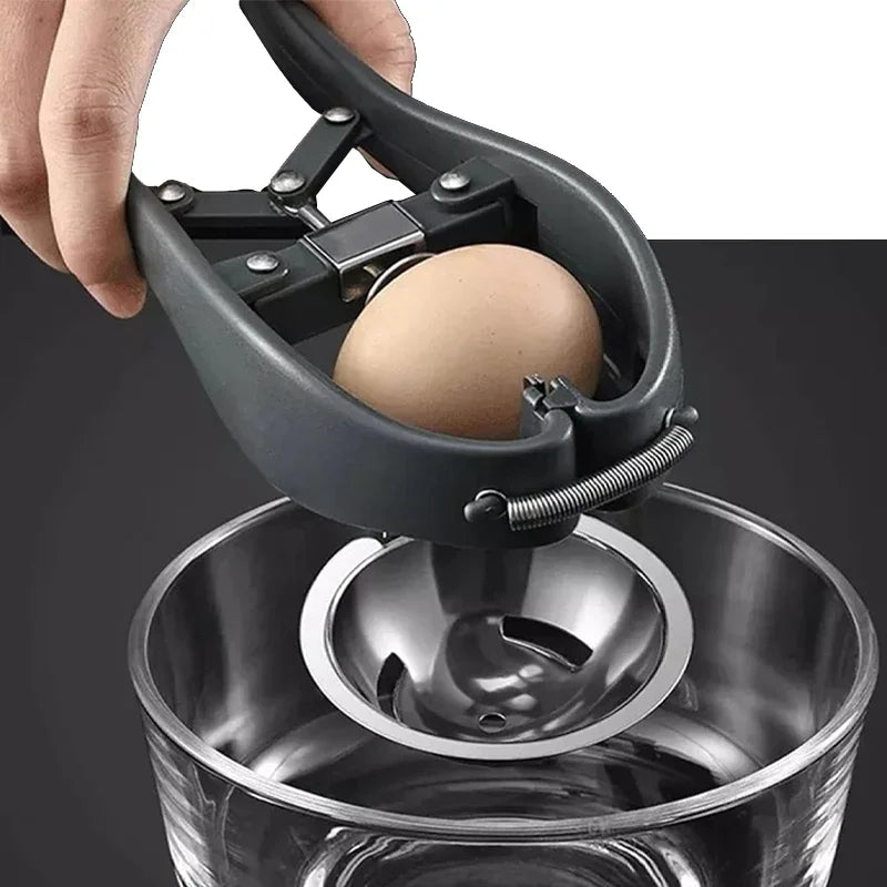 Egg Cracker Opener Automatic Egg Cracking Tool Easy Eggshell CutterEggshell Cutter Separator Creative Kitchen Tools cooking