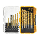 21-Piece DEWALT Titanium Drill Bit Set for Wood Metal Plastic