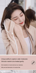 Womens Bath Towels Girls Wearable 140*85Cm Fast Drying