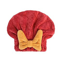 Lovely Bear Microfiber Hair Drying Cap Quick Dry Accessory