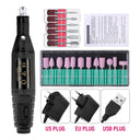 Portable Professional Electric Nail Drill Machine Set