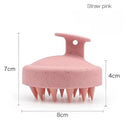 Silicone Scalp Massage Brush for Hair Care and Body Relaxation  ourlum.com   