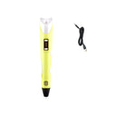 3D Printing Pen: Camouflage Children's Toy Kit - Creative Craft Set  ourlum.com Yellow pen  