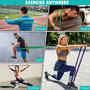 Heavy Duty Resistance Bands Set for Strength Training Workouts