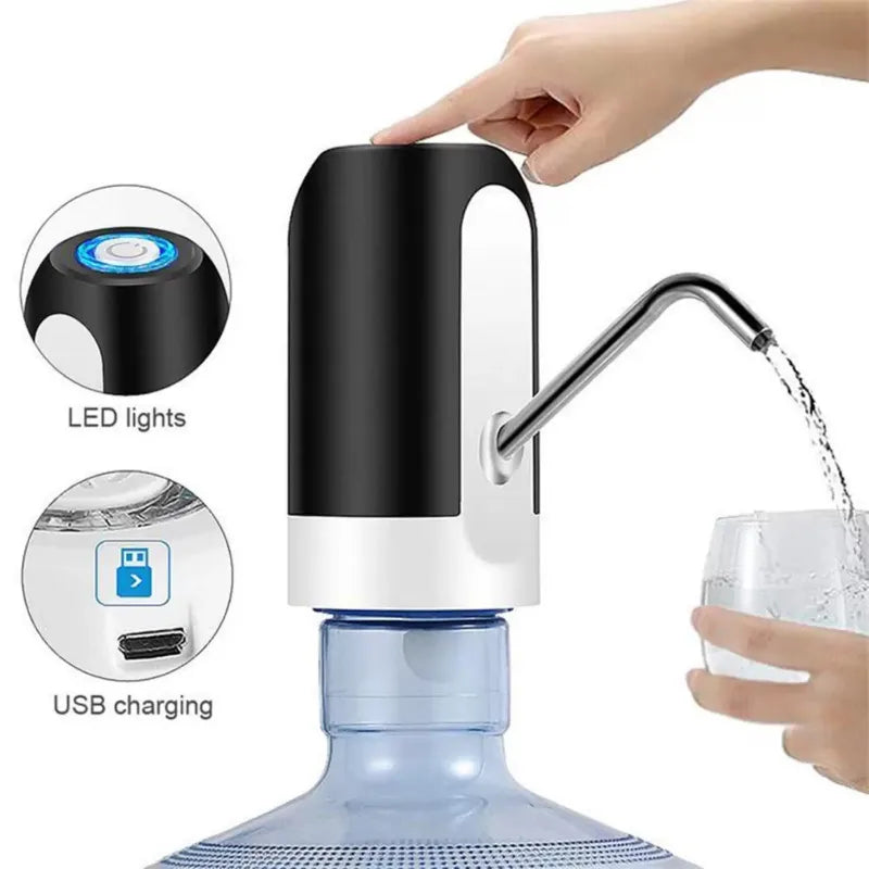 Electric Water Pump with USB Charging - High Capacity & Portable  ourlum.com   