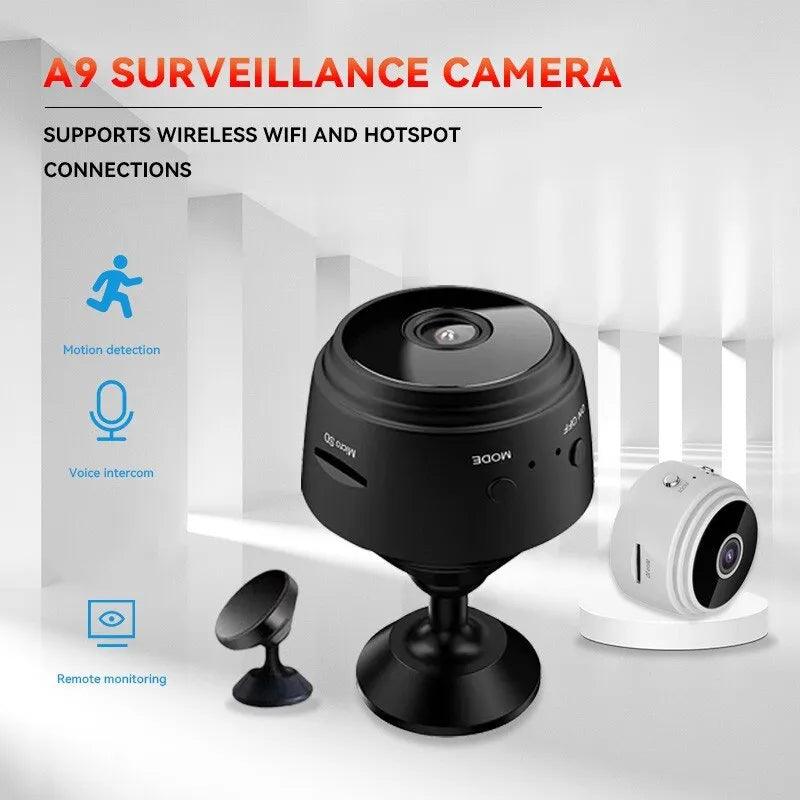 A9 Mini WiFi Camera: Wireless Video Recorder for Home Security & Monitoring  ourlum.com   