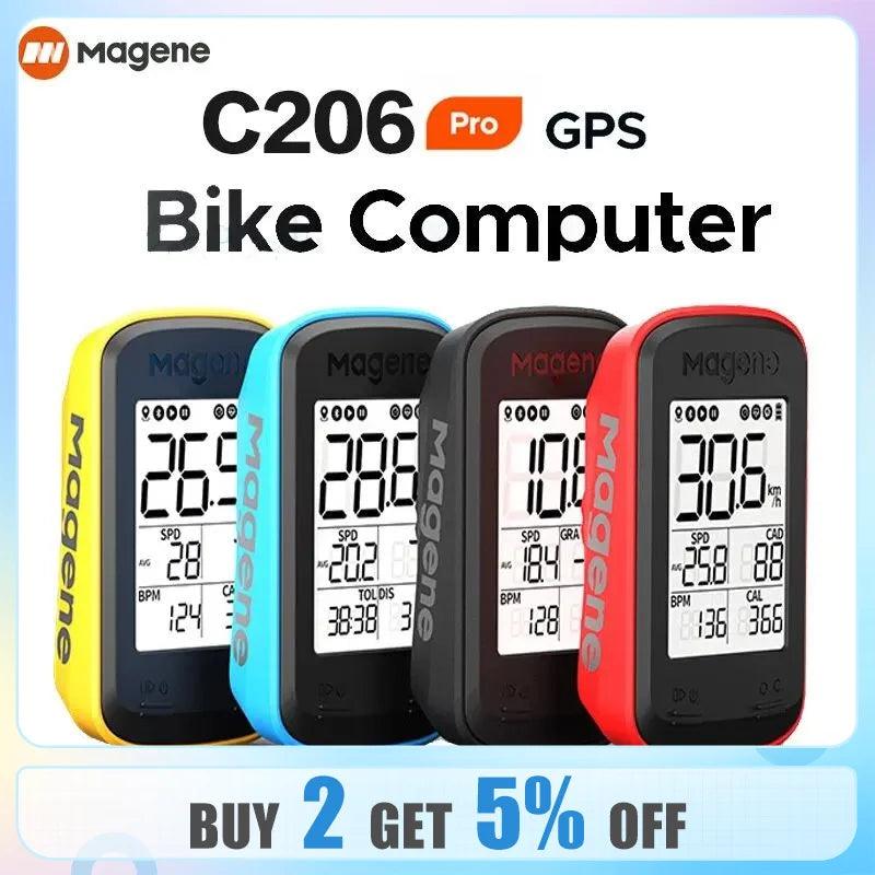 Magene Smart Bike Computer - Waterproof GPS Speedometer  ourlum.com   