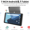 Newest 7 INCH F716 DDR 1GB RAM 8GB ROM Android 8.1 Tablet PC RK3126 CortexTM A7 Quad Core Dual Camera  ourlum.com   