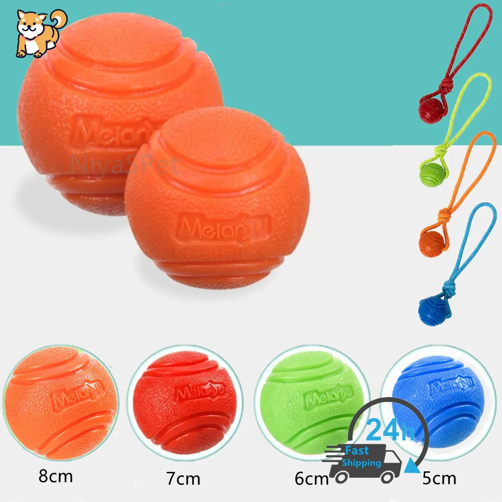 Indestructible Dog Rubber Ball: Chew Toy for Large Dogs  ourlum.com   