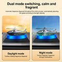 Solar Fragrance Car Air Freshener Helicopter Aroma Diffuser