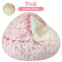 Winter Plush Pet Cat Bed Soft Cozy Kennel for Small Dog