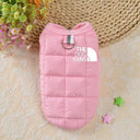 Pink Winter Dog Vest Coat for Small Medium Dogs: Cozy & Stylish  ourlum.com Pink XS 