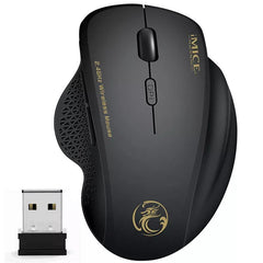 Wireless Ergonomic Mouse: Enhanced Precision for PC/Laptop - Ultimate Comfort & Control