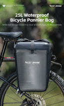 25L Waterproof Cycling Pannier Bag by WEST BIKING Backpack