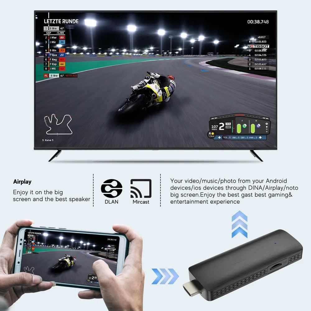 Android 10 TV Stick with HDR Support and 4K Streaming  ourlum.com   