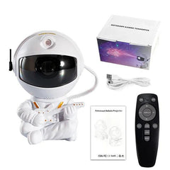 Celestial Astronaut LED Night Light Projector - Kids' Starry Sky Bedroom Decor