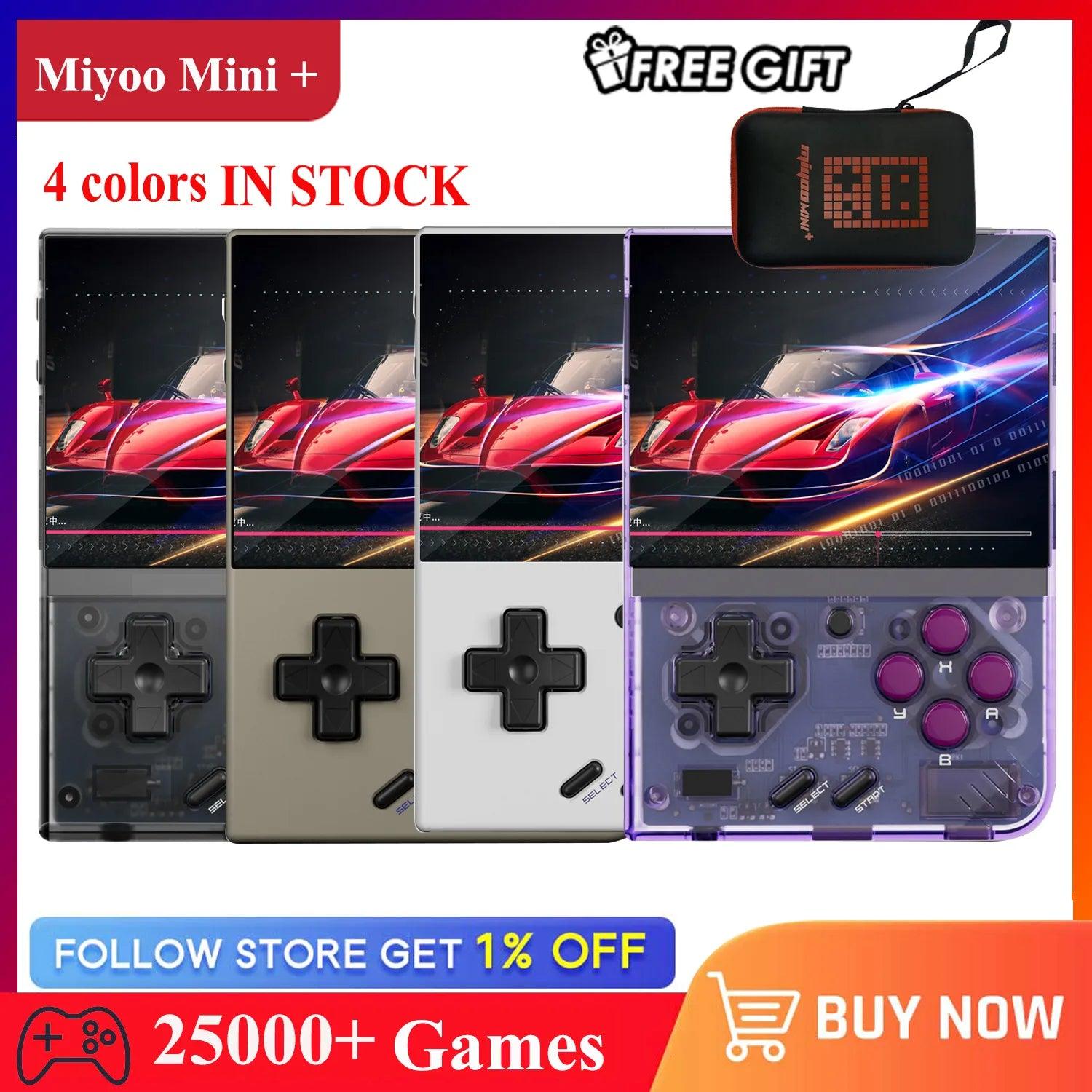 Miyoo Mini Plus Handheld Console: Retro Gaming Paradise & More  ourlum.com   