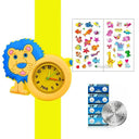 Animal Shape Kids' Slap Watch Fun Timepiece for Boys Girls