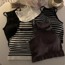 Korean Striped Tank Top: Women's Summer Fashion Essential