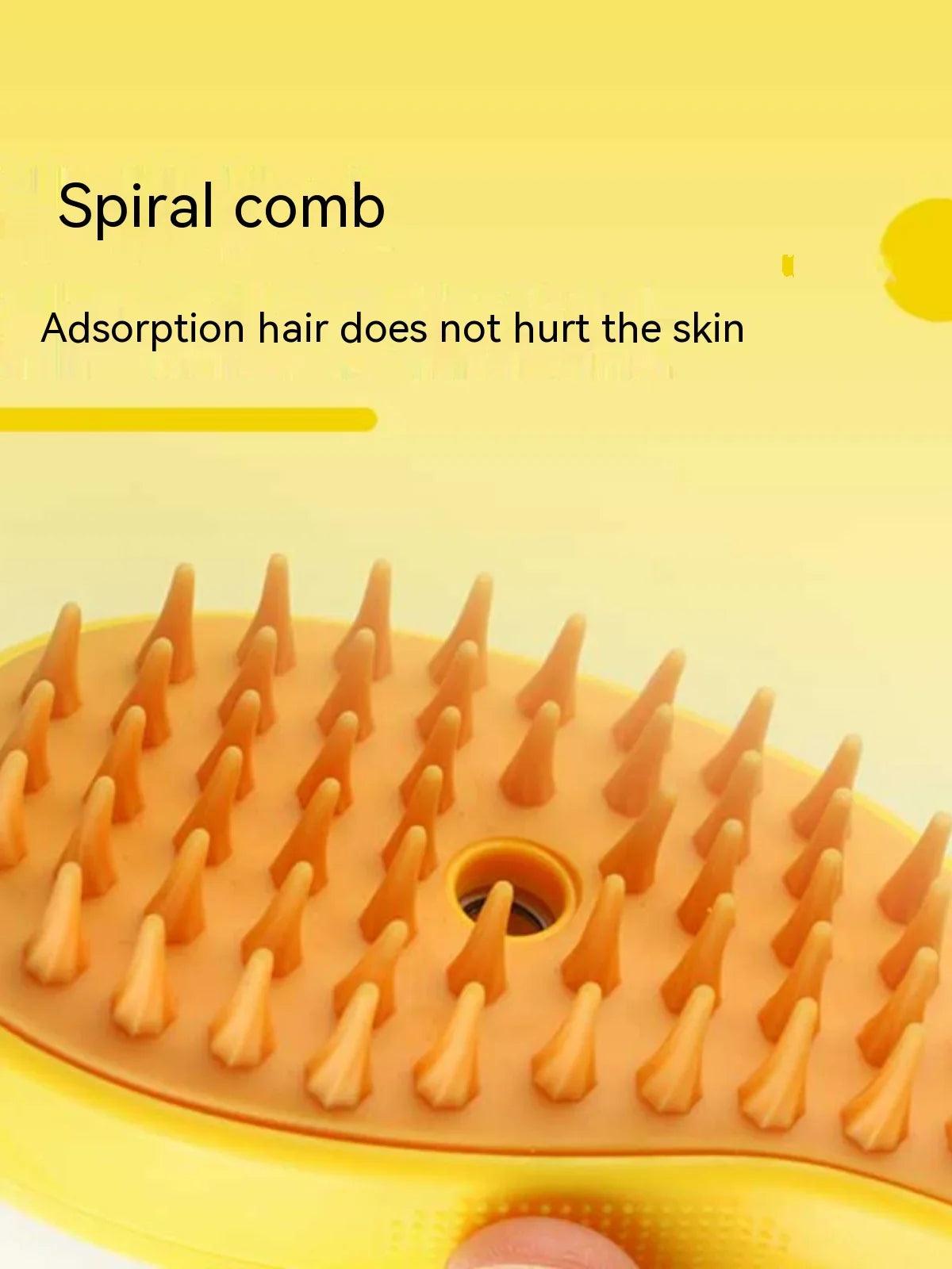 Pet Electric Spray Massage Comb: Innovative Grooming Solution for Cats and Dogs  ourlum.com   