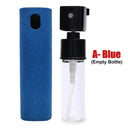 Ultimate Microfiber Screen Cleaning Kit: Convenient & Effective  ourlum.com Blue (Empty bottle)  