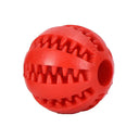 Rubber Dog Ball Dental Chew Toy Eco-Friendly Snack Dispenser