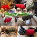 Pet Winter Jacket: Cozy Dog Coat for French Bulldog Chihuahua Pug Yorkie  ourlum.com   