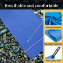 Ultra-Absorbent Quick-Dry Microfiber Towel 40x80CM Blue