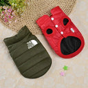 Winter Warm Double Sided Dog Vest: Stylish Pet Coat for Small Medium Breeds  ourlum.com   