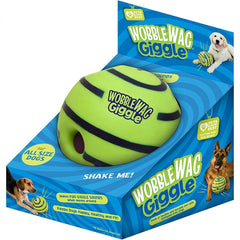 Wobble Wag Giggle Glow Ball: Night-Time Interactive Dog Toy
