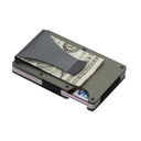 RFID Clip Metal Wallet Blocking Aluminum Minimalist Holder