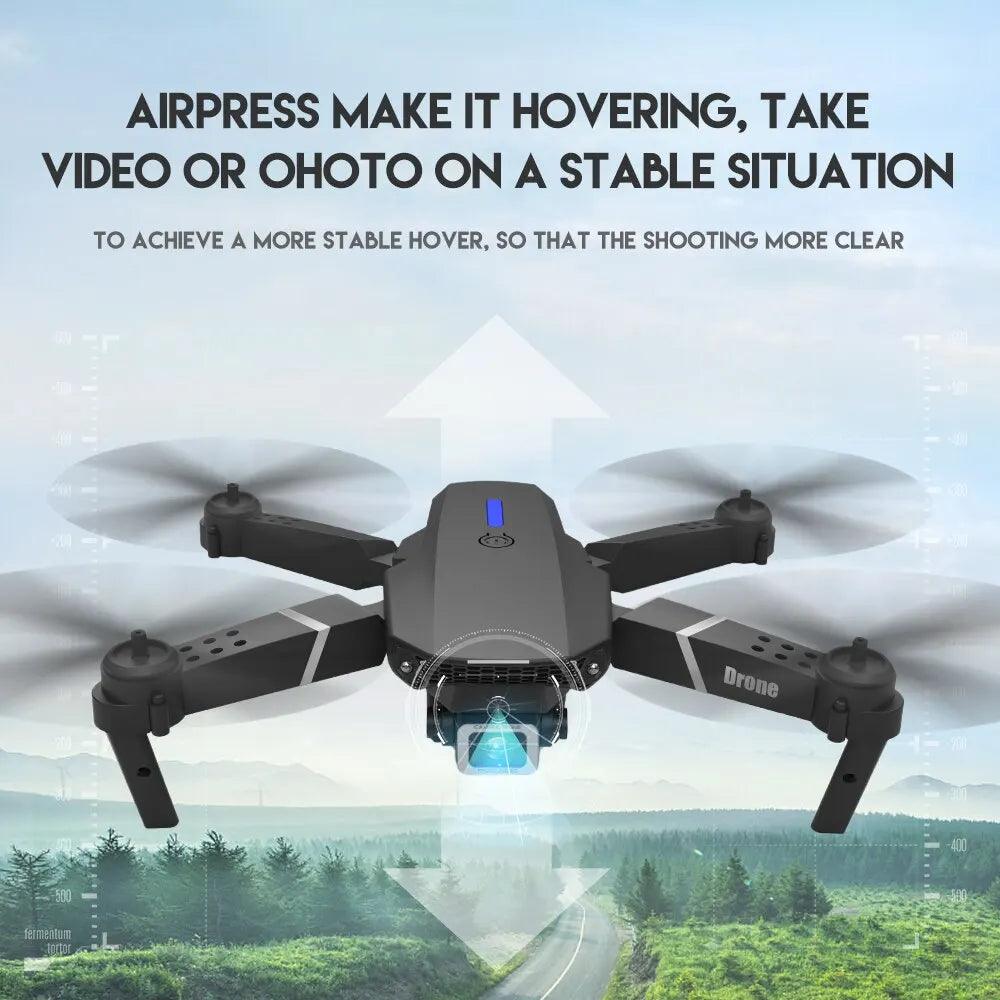 E88Pro Professinal Drone: Ultimate Aerial 4K Camera Experience  ourlum.com   